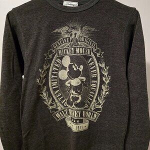 DISNEY "MICKEY MOUSE" MENS  LONG SLEEVE